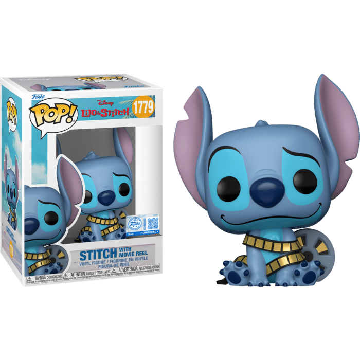 LIlo & Stitch - Stitch with Movie Reel Pop! Vinyl Figure