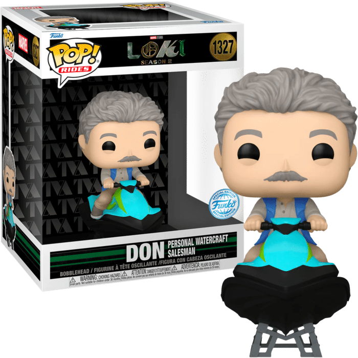 Loki (2021) - Don (Mobius) Personal Watercraft Salesman Pop! Rides Vinyl Figure