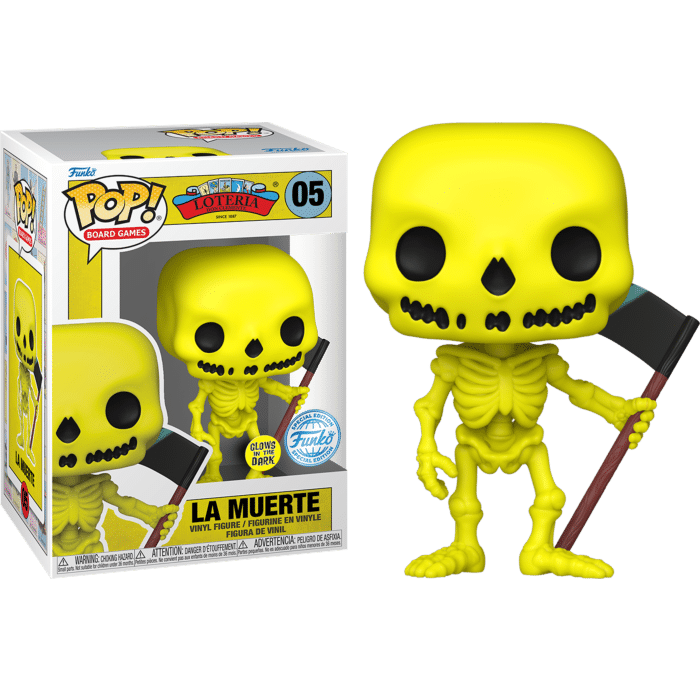 Loteria - La Muerte Glow-in-the-Dark Pop! Vinyl Figure