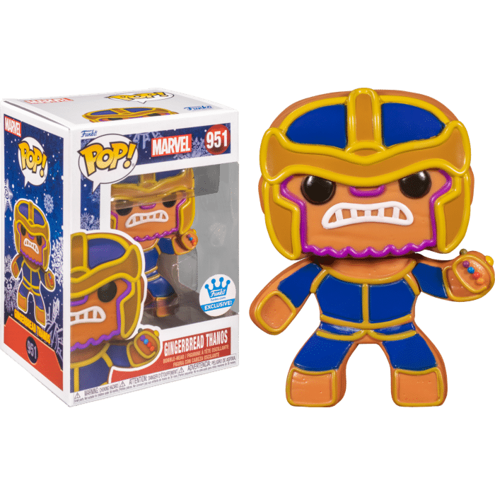 Marvel: Holiday - Thanos Gingerbread Man Pop! Vinyl Figure (Funko / Popcultcha Exclusive)