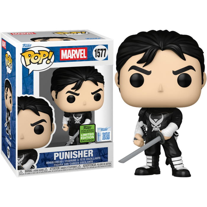 Marvel - Punisher with Sword Pop! Vinyl Figure (2026 Spring Convention Exclusive) (Popcultcha Exclusive)