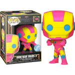 Marvel: The Infinity Saga - Iron Man (Mark 3) Blacklight Pop! Vinyl Figure