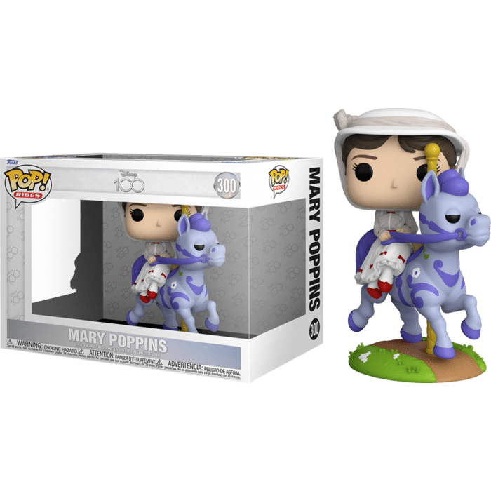 Mary Poppins (1964) - Mary Poppins Disney 100th Pop! Rides Vinyl Figure