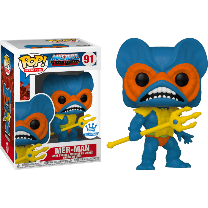 Masters of the Universe - Mer-Man Blue Pop! Vinyl Figure (Funko / Popcultcha Exclusive)