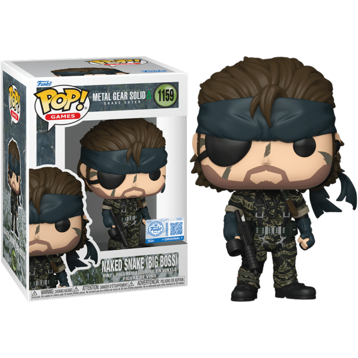 Metal Gear Solid: Snake Eater - Naked Snake (Big Boss) Pop! Vinyl Figure