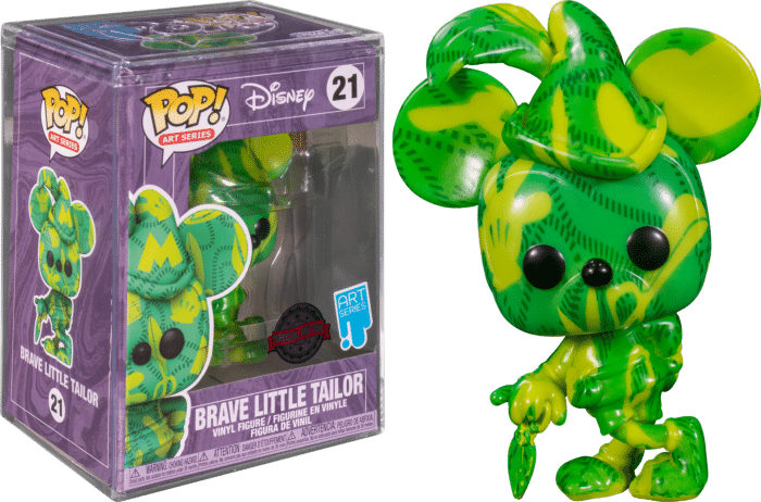Mickey Mouse - Brave Little Tailor Mickey Artist Series Pop! Vinyl Figure with Pop! Protector