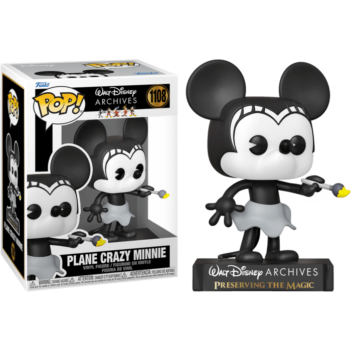 Mickey Mouse - Plane Crazy Minnie Disney Archives Pop! Vinyl Figure