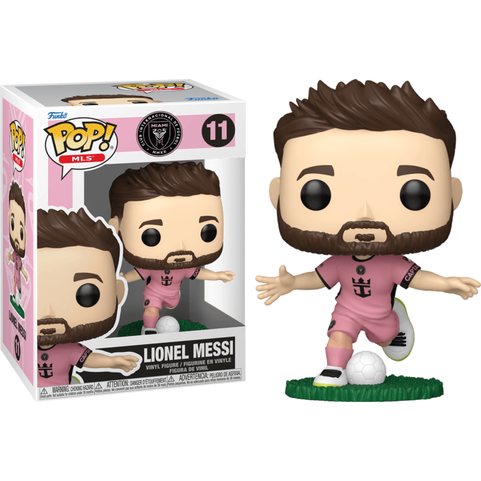 MLS: Inter Miami (Soccer) - Lionel Messi (Pink Uniform) Pop! Vinyl Figure