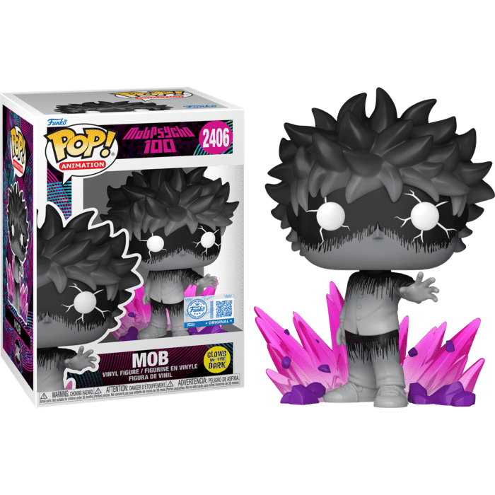 Mob Psycho 100 - Mob with Aura (Shigeo) Glow-in-the-Dark Pop! Vinyl Figure