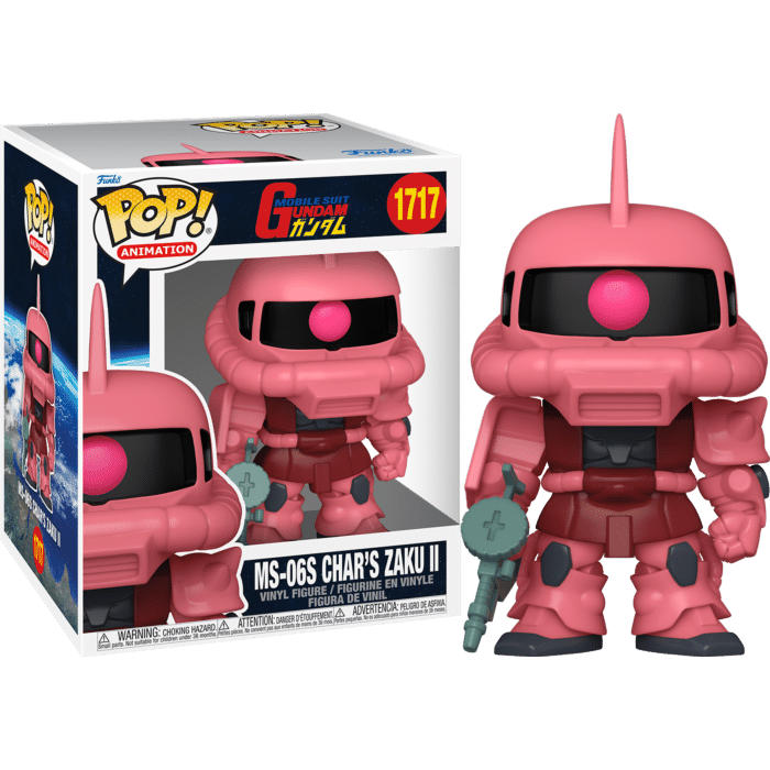 Mobile Suit Gundam - MS-06S Char’s Zaku II Super Sized 6" Pop! Vinyl Figure