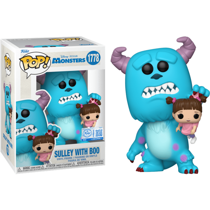 Monsters, Inc. - Sulley with Boo Pop! Vinyl Figure