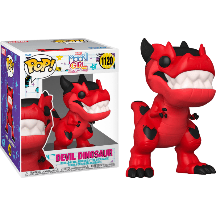 Moon Girl and Devil Dinosaur (2023) - Devil Dinosaur 6” Super Sized Pop! Vinyl Figure