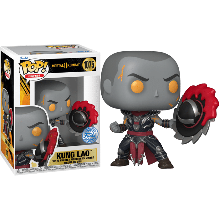 Mortal Kombat 11 - Kung Lao (Fatality) Pop! Vinyl Figure (Popcultcha Exclusive)