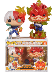 My Hero Academia - Endeavour & Todoroki Pop! Vinyl Figure 2-Pack