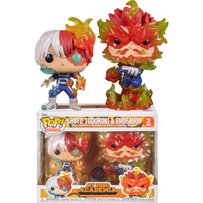 My Hero Academia - Endeavour & Todoroki Pop! Vinyl Figure 2-Pack