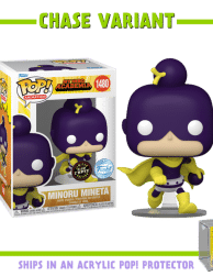 My Hero Academia - Minoru Mineta Pop! Vinyl Figure in Acrylic Pop! Protector (Chase Variant)