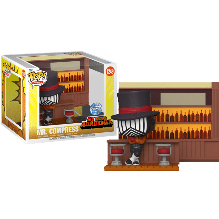 My Hero Academia - Mr. Compress in Hideout Deluxe Pop! Vinyl Figure