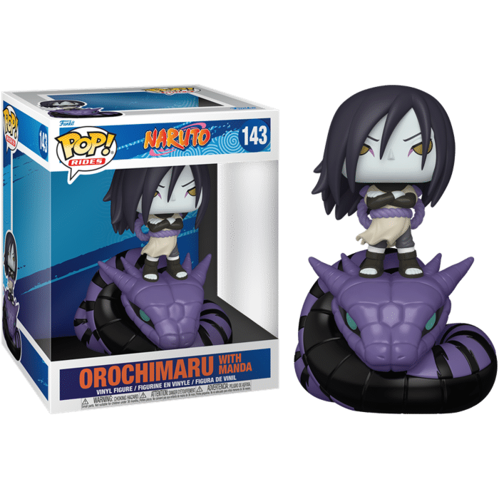 Naruto - Orochimaru with Manda Pop! Rides Vinyl Figure
