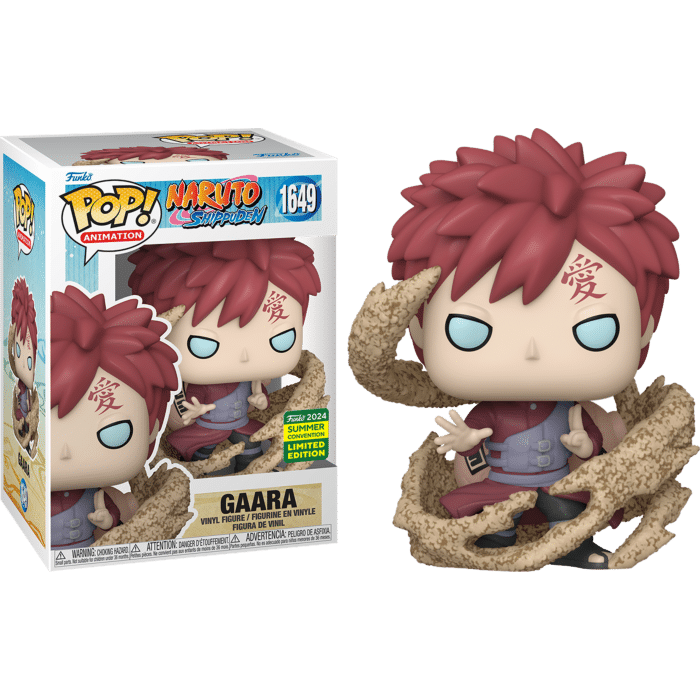 Naruto: Shippuden - Gaara Pop! Vinyl Figure (2024 Summer Convention Exclusive)