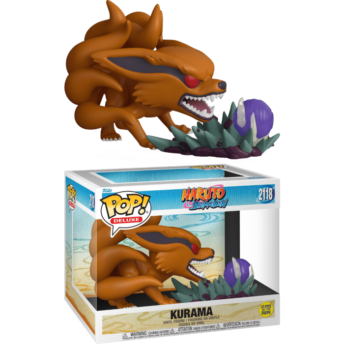Naruto: Shippuden - Kurama Glow-in-the-Dark Deluxe Pop! Vinyl Figure