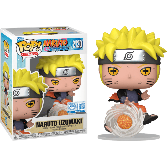 Naruto: Shippuden - Naruto Uzumaki (Lava Release Rasenshuriken) Pop! Vinyl Figure