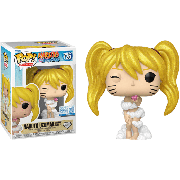 Naruto: Shippuden - Naruto Uzumaki (Sexy Jutsu) Diamond Glitter Pop! Vinyl Figure