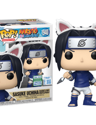Naruto: Shippuden - Sasuke Uchiha (Sasuke's Paw Encyclopedia) Pop! Vinyl Figure (2025 Wondrous Convention Exclusive) (Popcultcha Exclusive)