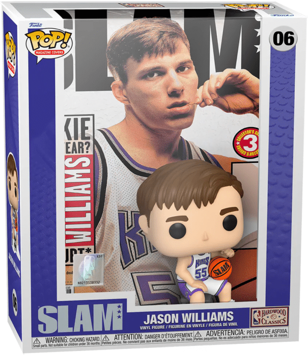 NBA Basketball - Jason Williams SLAM Pop! Magazine Cover Vinyl Figure
