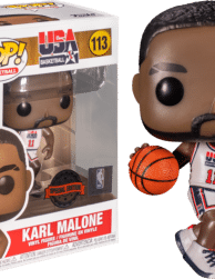 NBA Basketball - Karl Malone 1992 Team USA Jersey Pop! Vinyl Figure