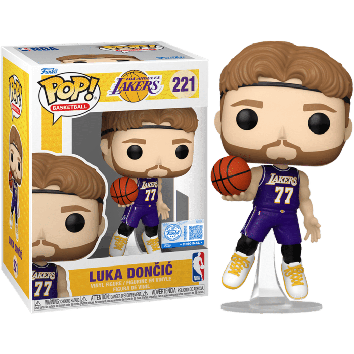 NBA Basketball - Luka Doncic Los Angeles Lakers (2025 Statement Edition Uniform) Pop! Vinyl Figure