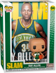 NBA Basketball - Ray Allen SLAM Pop! Magazine Cover Vinyl Figure
