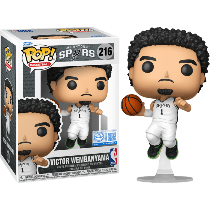 NBA Basketball - Victor Wembanyama (San Antonio Spurs) Pop! Vinyl Figure