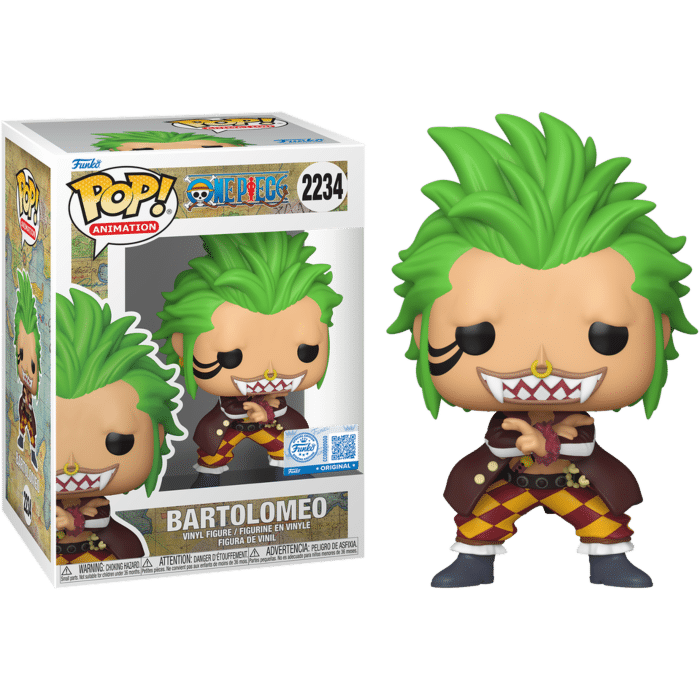 One Piece - Bartolomeo Pop! Vinyl Figure (Popcultcha Exclusive)