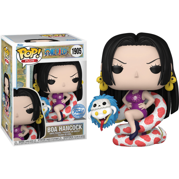 One Piece - Boa Hancock Pop! Plus Vinyl Figure (Popcultcha Exclusive)