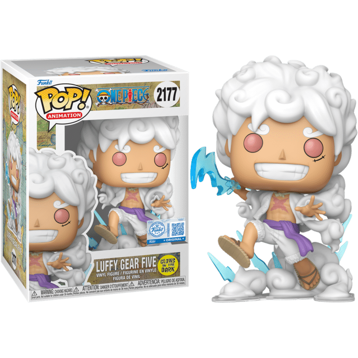 One Piece - Luffy Gear Five Glow-in-the-Dark Pop! Vinyl Figure