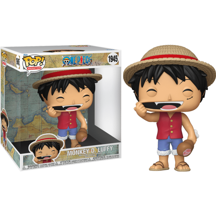 One Piece - Monkey D. Luffy 10" Jumbo Pop! Vinyl Figure