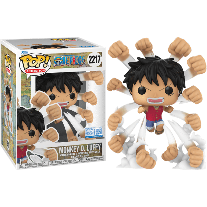 One Piece - Monkey D. Luffy (Gum Gum Gatling) Pop! Premium Vinyl Figure