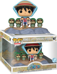 One Piece - Monkey D. Luffy Trains Kung Fu Dugong Pop! Moment Vinyl Figure