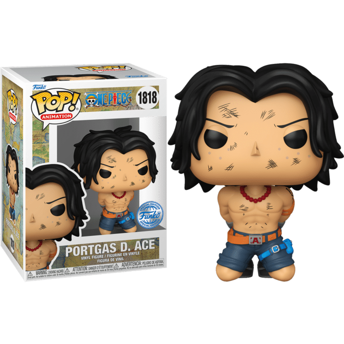 One Piece - Portgas D. Ace (Execution) Pop! Vinyl Figure (Popcultcha Exclusive)