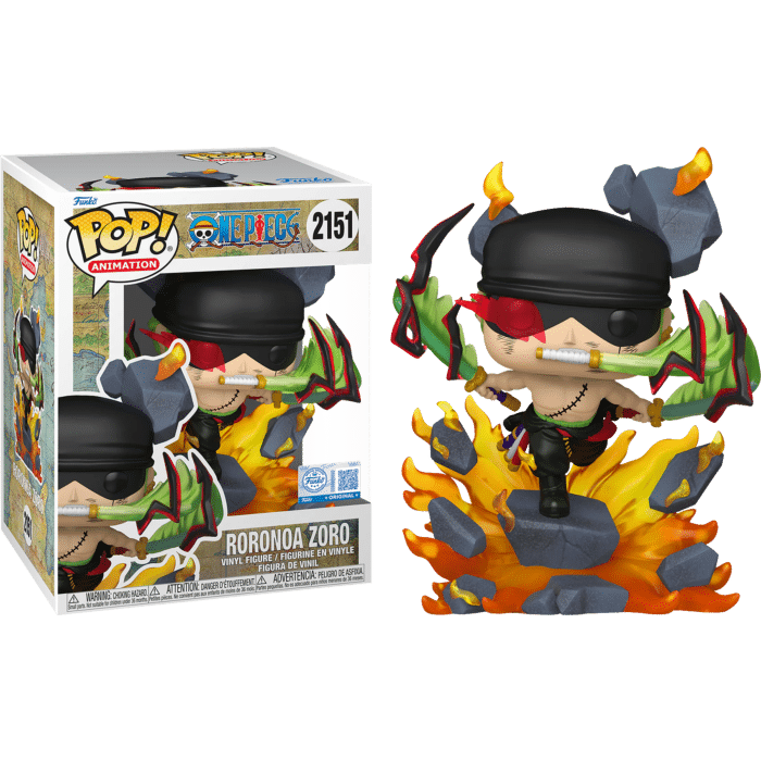 One Piece - Roronoa Zoro (King of Hell) Premium Pop! Vinyl Figure