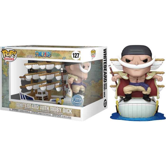 One Piece - Whitebeard with Moby Dick Pop! Rides Vinyl Figure (Popcultcha Exclusive)