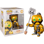 Overwatch - B.O.B. Gold Metallic 6" Super Sized Pop! Vinyl Figure