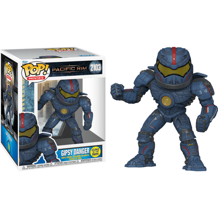 Pacific Rim - Gipsy Danger Glow-in-the-Dark Super Sized 6" Pop! Vinyl Figure