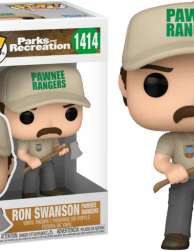 Parks and Recreation - Ron Swanson (Pawnee Rangers) Pop! Vinyl Figure