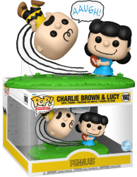 Peanuts - Charlie Brown & Lucy Pop! Moment Vinyl Figure
