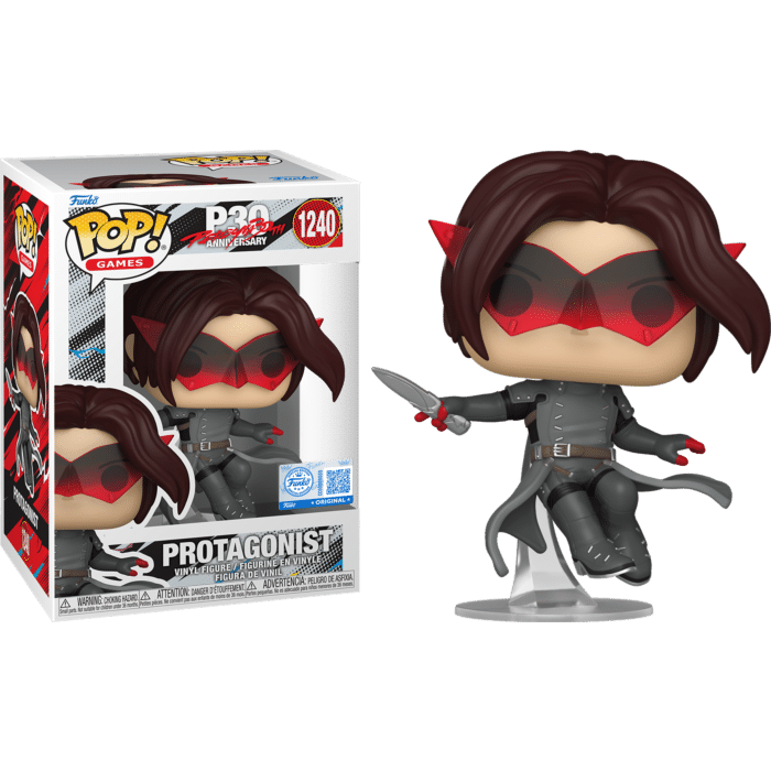 Persona 5: The Phantom X - Protagonist 30th Anniversary Pop! Vinyl Figure (Popcultcha Exclusive)