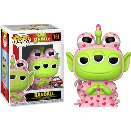Pixar - Randall Alien Remix Pink Pop! Vinyl Figure