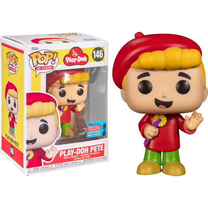 Play-Doh - Play-Doh Pete Pop! Vinyl Figure (2021 Festival of Fun Convention Exclusive) (Popcultcha Exclusive)