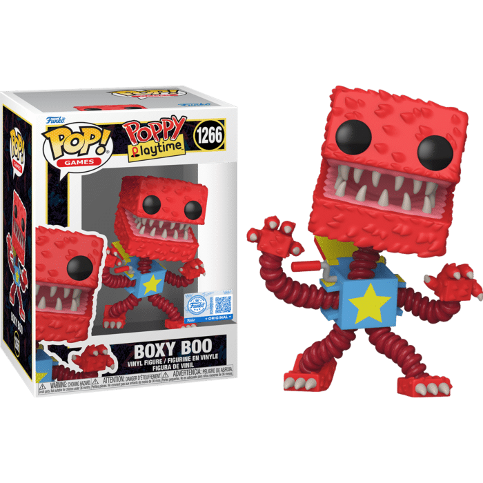 Poppy Playtime - Boxy Boo Pop! Vinyl Figure (Popcultcha Exclusive)