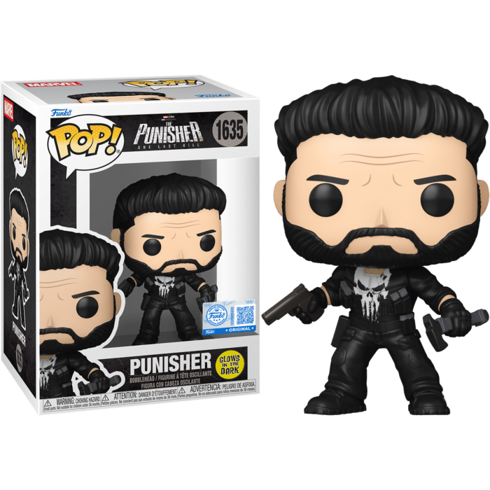 Punisher: One Last Kill - Punisher Glow-in-the-Dark Pop! Vinyl Figure